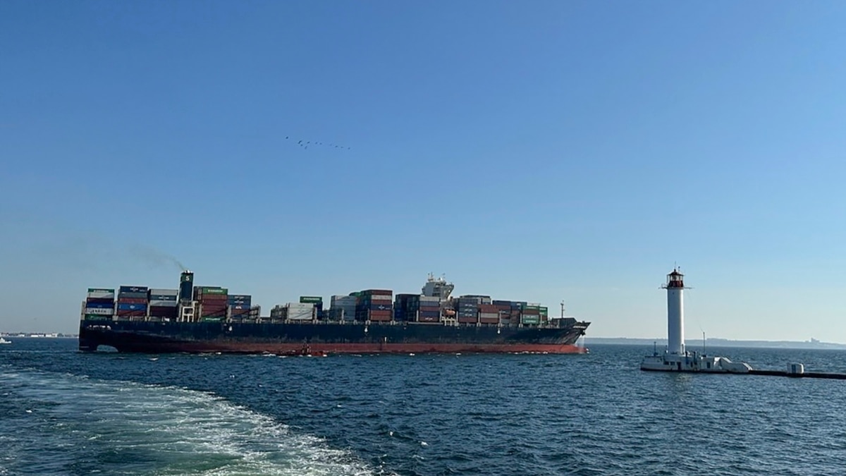 за сім місяців Україна експортувала морем 33,8 млн тонн товарів